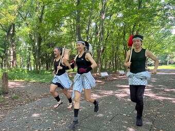 飛脚なりきり①